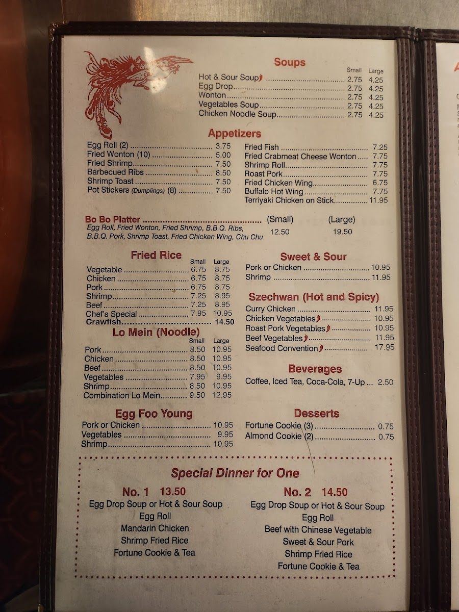 Chinese Inn-Nicholson Menu - Image 2