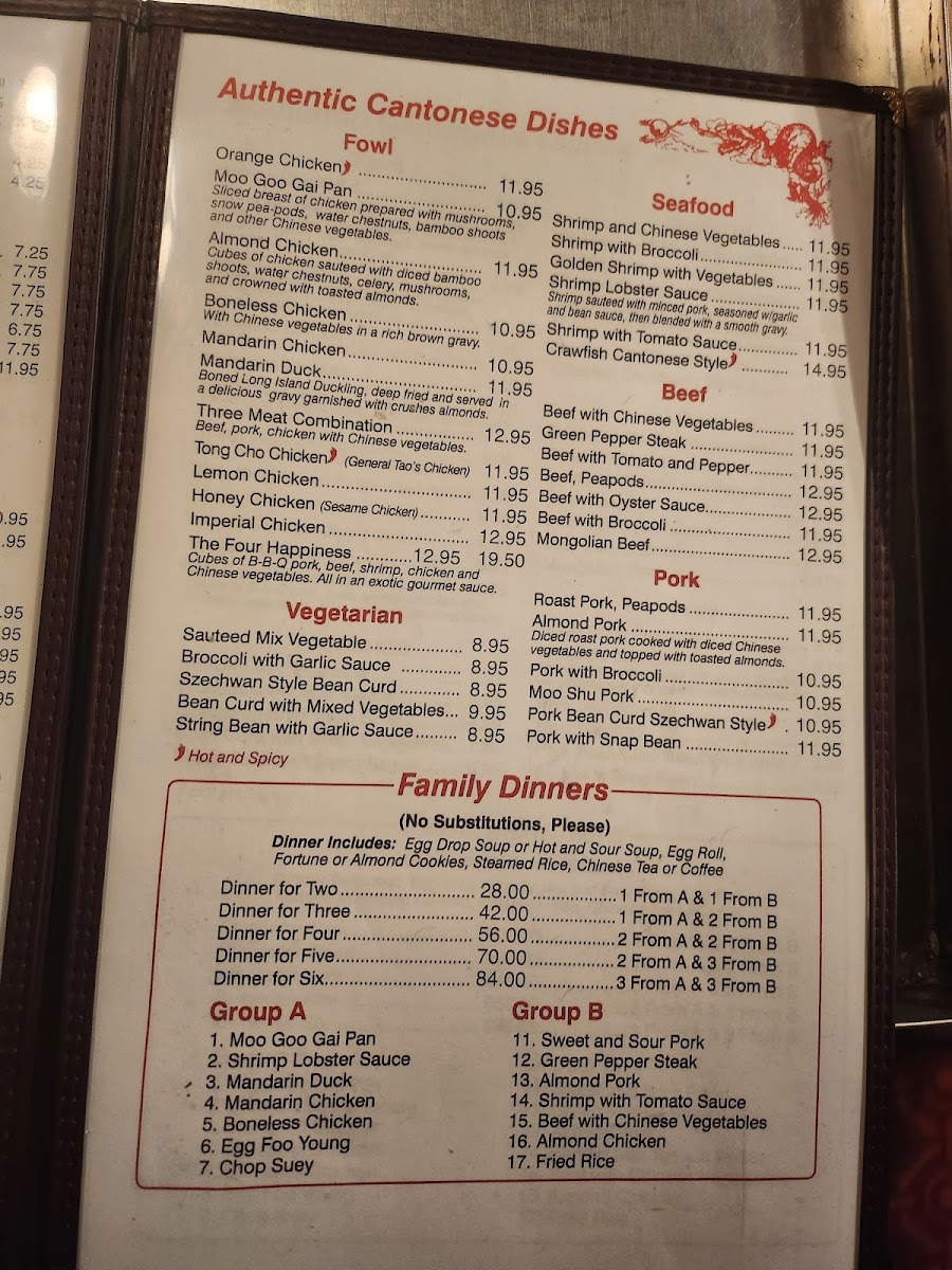 Chinese Inn-Nicholson Menu - Image 4