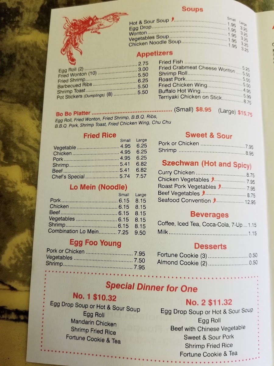 Chinese Inn-Nicholson Menu - Image 6